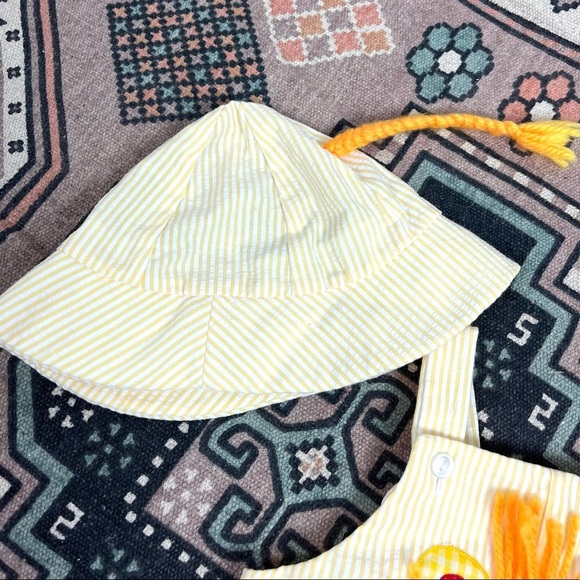 Vintage 80s Cradlecraft lion baby romper 6 months costume - Picture 9 of 9